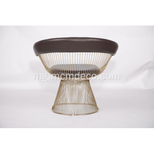 Leather Warren Platner maoderina fisakafoanana